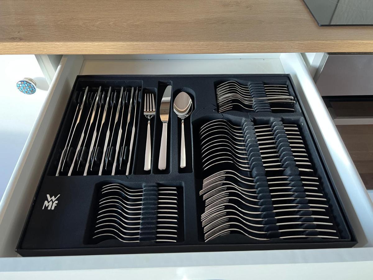 Der Schwan 7 - 3 Schlafzimmer - 2 Balkone - Zentral - 100 Qm Duren Luaran gambar